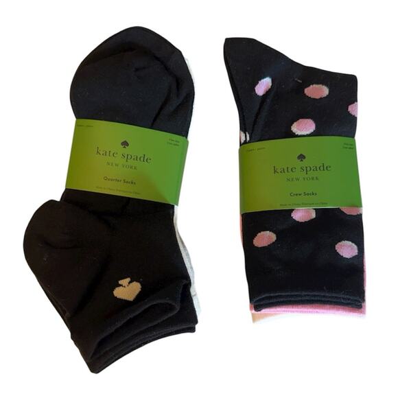 🆕KATE SPADE SOCK BUNDLE 6 PAIRS NEW! - Picture 6 of 6